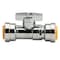 Quickfitting 1/2in Push-to-Connect x 1/2in Push-to-Connect Chrome Plated Brass Quarter-Turn Straight Stop Valve LF914R - alternate 2
